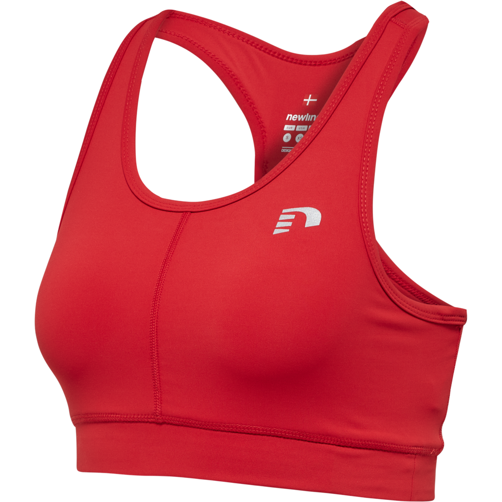 WOMEN CORE ATHLETIC TOP, TANGO RED, packshot