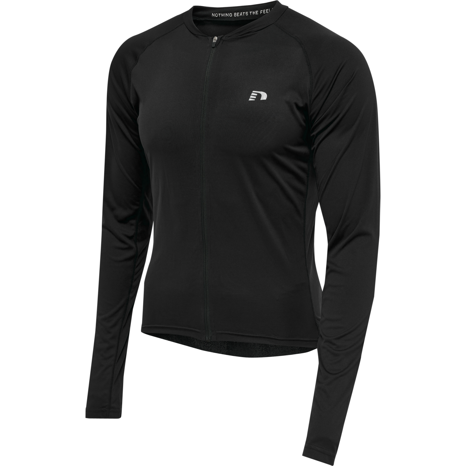 MENS CORE BIKE L/S JERSEY, BLACK, packshot