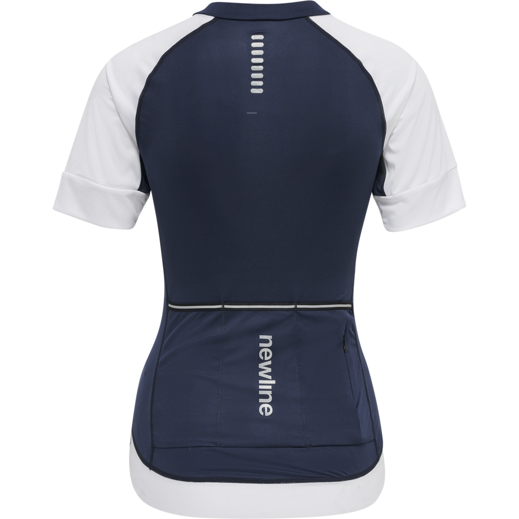 WOMENS CORE BIKE JERSEY, BLACK IRIS, packshot