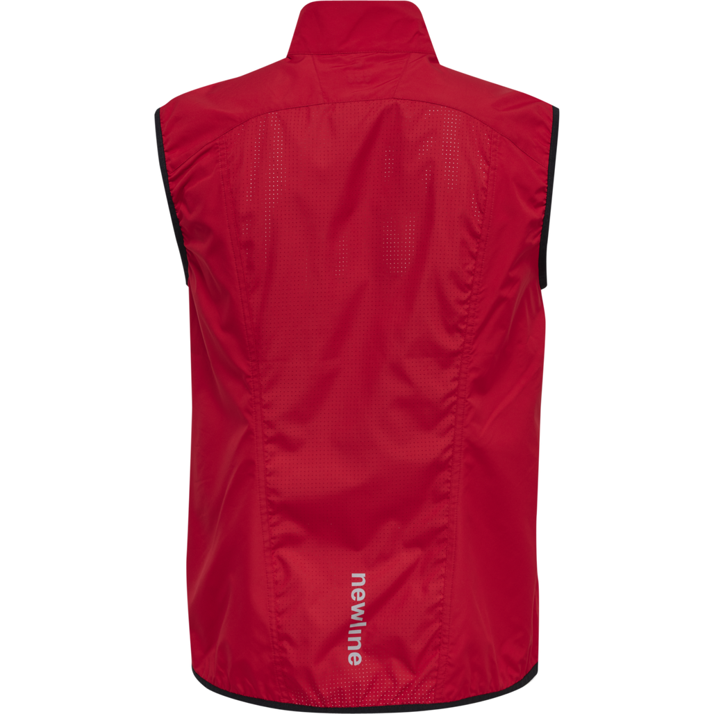 MEN'S CORE GILET, TANGO RED, packshot
