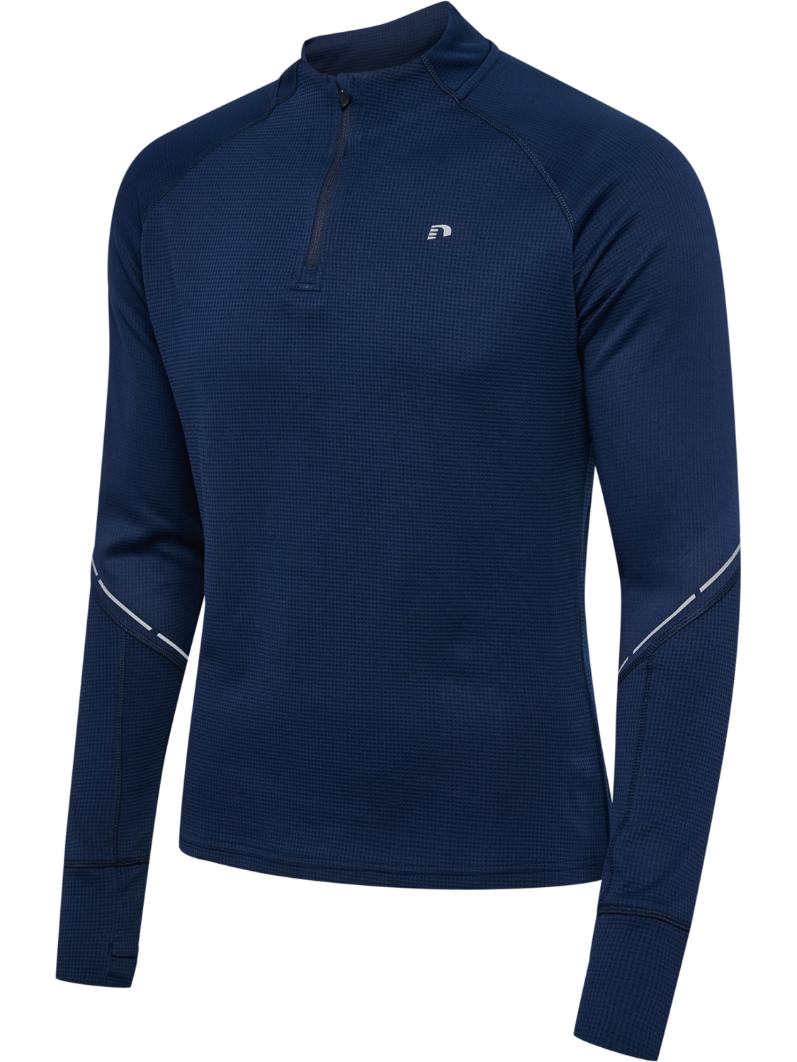 nwlPOWER HALF ZIP MIDLAYER, BLACK IRIS 2, packshot