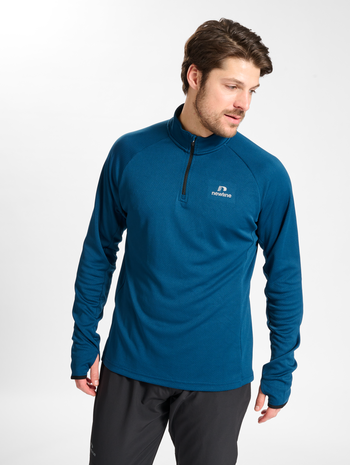 nwlPHOENIX 1/2 ZIP L/S MEN, MAJOLICA BLUE, model