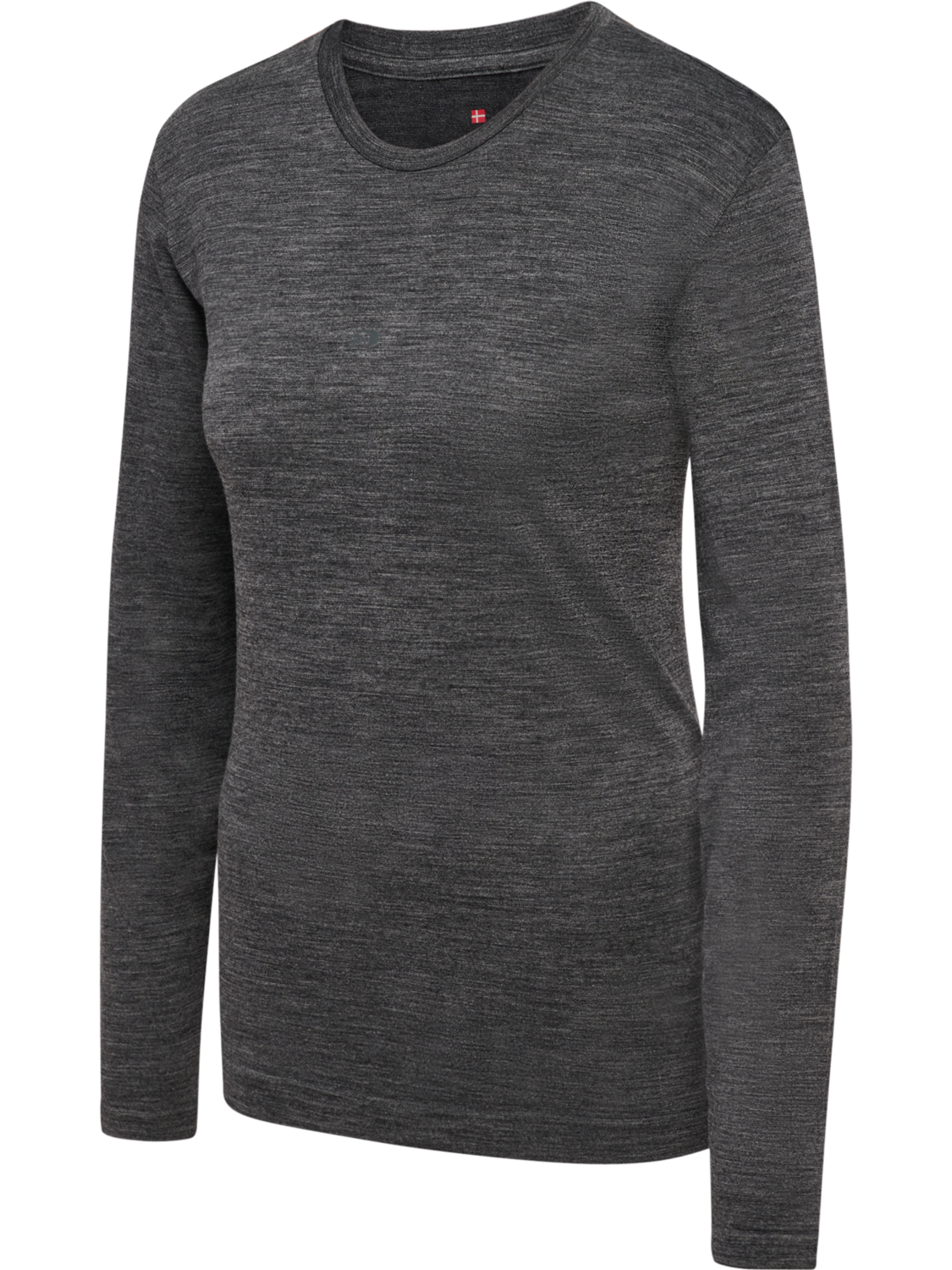 nwlTHERMA WOOL BLEND T-SHIRT L/S W, BLACK, packshot
