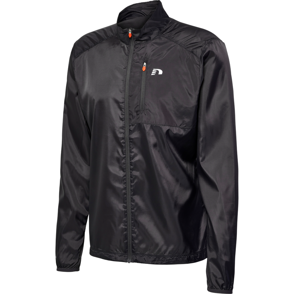 MEN PACKABLE TECH JACKET, FORGED IRON, packshot