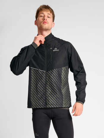 nwlPACE JACKET, BLACK BELUGA AOP, model