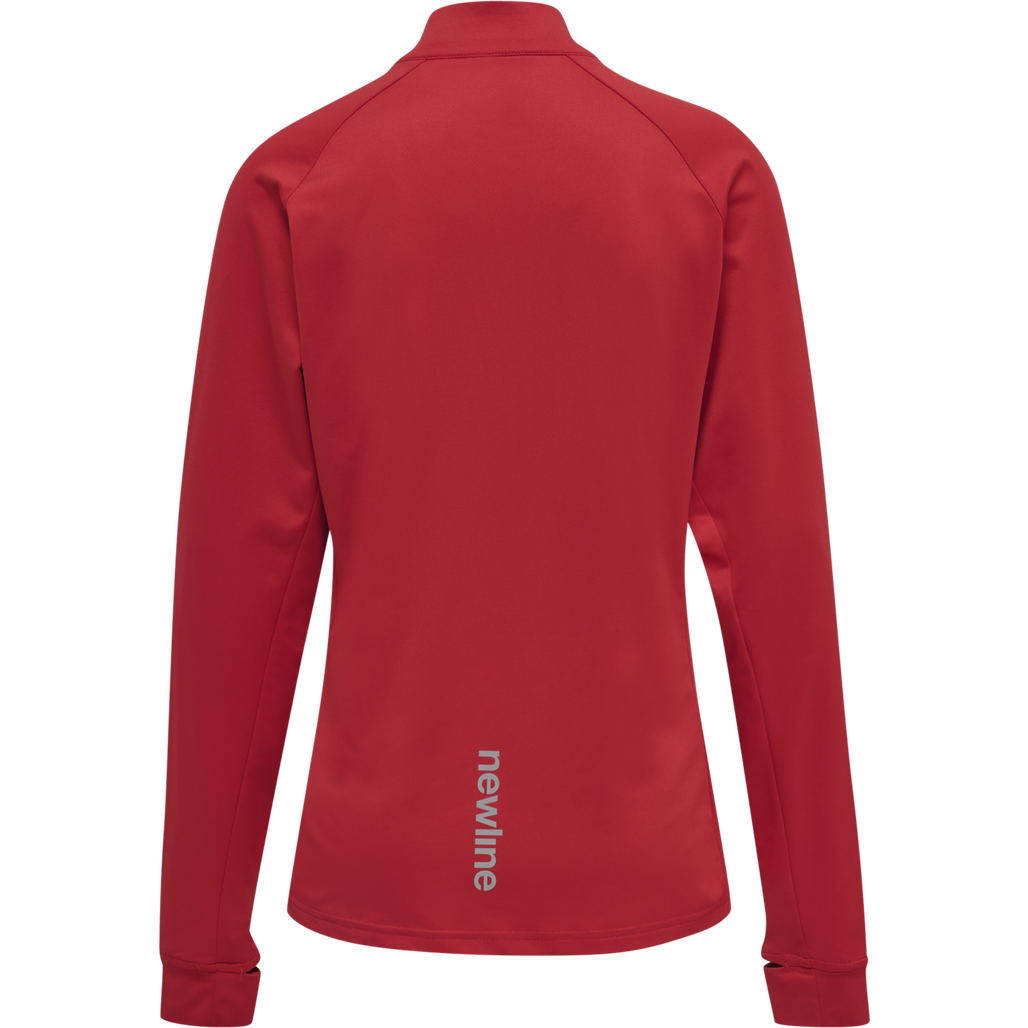 WOMEN'S CORE MIDLAYER, TANGO RED, packshot