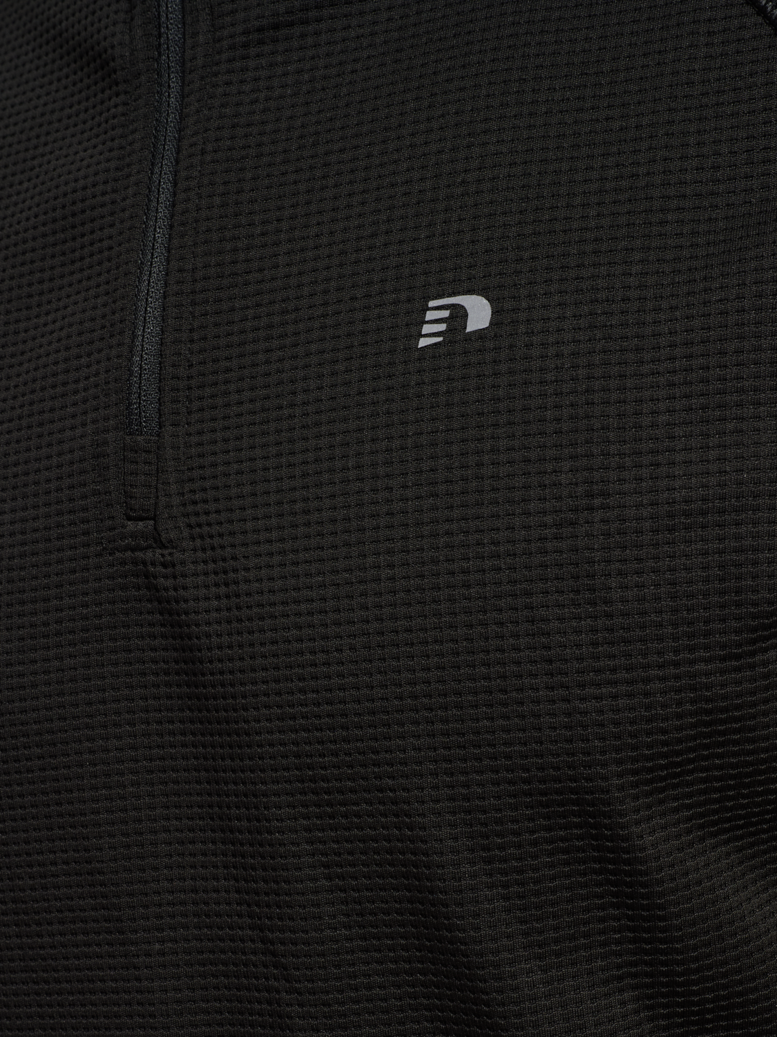 nwlPOWER HALF ZIP MIDLAYER, BLACK, packshot