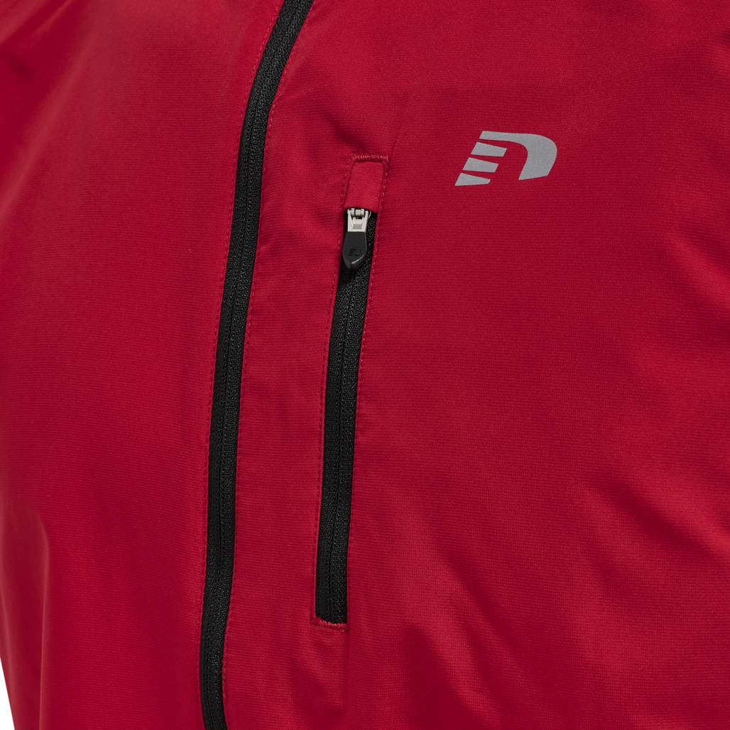 MEN'S CORE GILET, TANGO RED, packshot