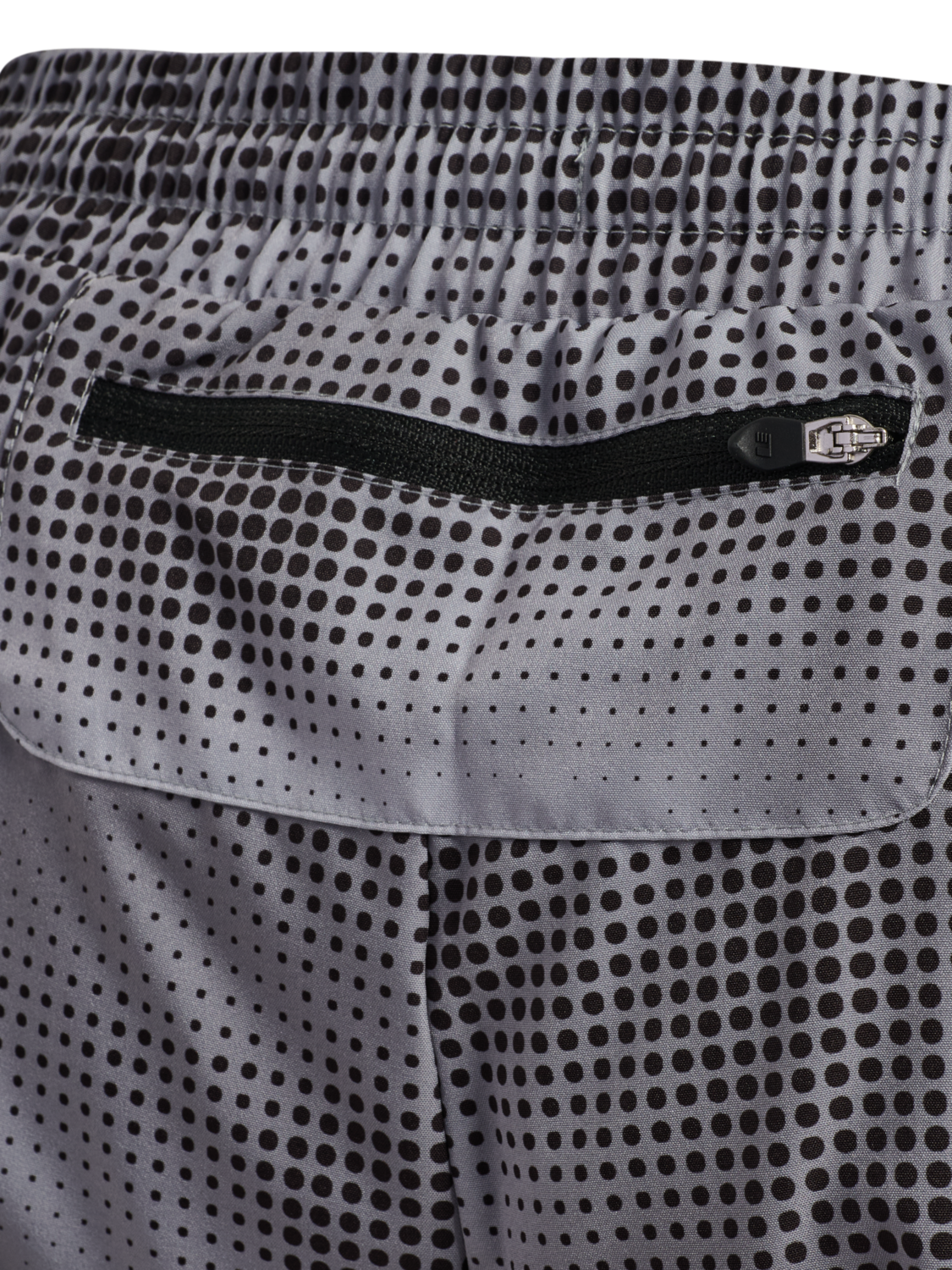 nwlSTRIDE AOP 5inch SHORTS, BLACK, packshot