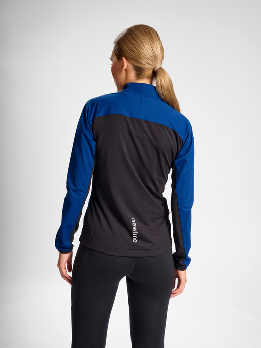 WOMEN'S CORE JACKET, TRUE BLUE, model